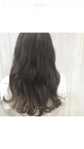 ロング カラー 透明感・艶カラー/ 坂田友梨奈のヘアスタイル