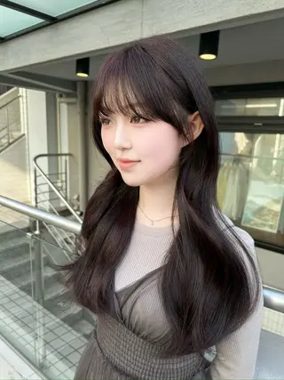 ロング カラー 美髪/レイヤー 青山/ヒロキのヘアスタイル