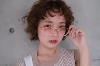 ショート パーマ 似合わせスタイル 山本風太のヘアスタイル