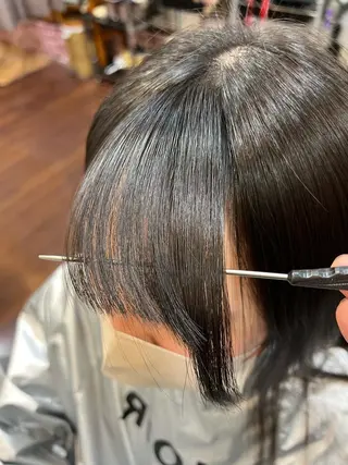 ロング 亀田 未有のヘアスタイル