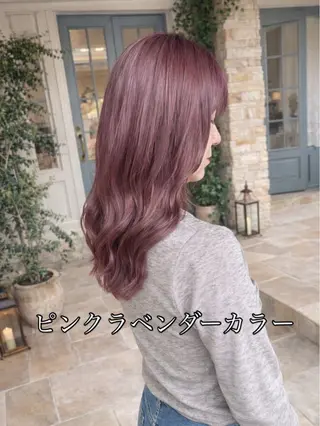 ミディアム カラー grand juteのヘアスタイル