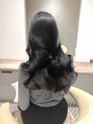 ロング カラー ♡Yoshino♡ 色っぽトレンドヘアのヘアスタイル