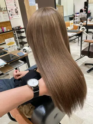 ロング カラー AGU 三条店 林　雄のヘアスタイル