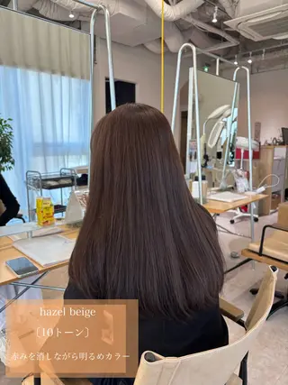ミディアム 段野吾颯 ／ベージュカラーのヘアスタイル