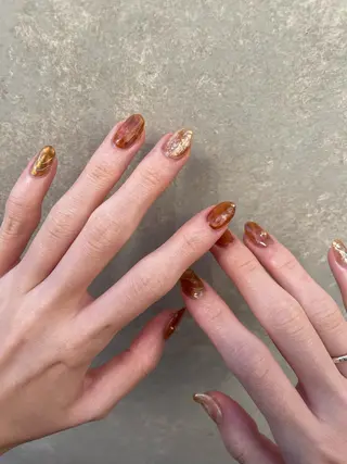 ネイル 【淡色color/ nail】maikoのネイルデザイン