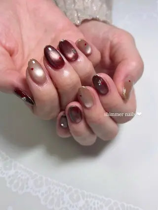 ネイル shimmer nailsのネイルデザイン