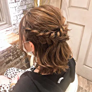 ミディアム 似合わせスタイル 🌹mao🌹のヘアスタイル