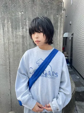 ショート パーマ Hair SENSE 平井【ヘアーセンス】所属・Ikeda Uのヘアスタイル