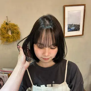 ミディアム カラー ruup Aru ユウキのヘアスタイル