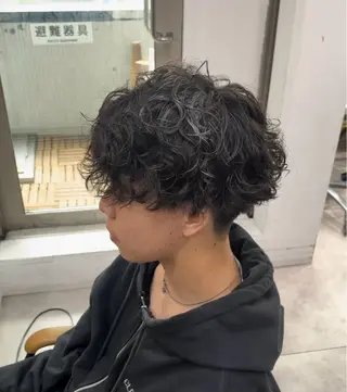 パーマ メンズ 🏆メンズ特化🥇 店長YUTOのヘアスタイル