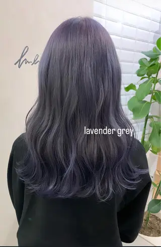 ロング カラー hub hair レイヤー/透明感のヘアスタイル