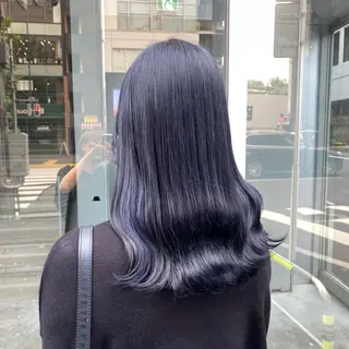 ロング カラー ヘアアレンジ 艶髪/韓国レイヤー 🤍Houtoのヘアスタイル