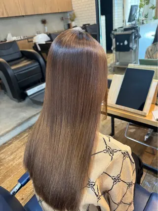 ロング 縮毛矯正＆髪質改善 特化/ゆいのヘアスタイル