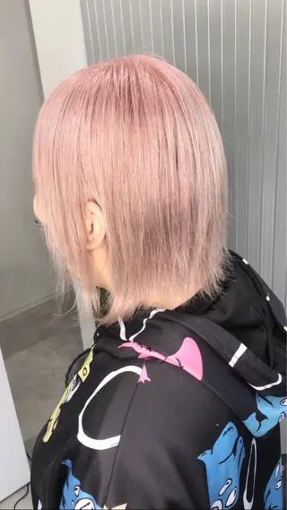ショート カラー LOOP hairのヘアスタイル