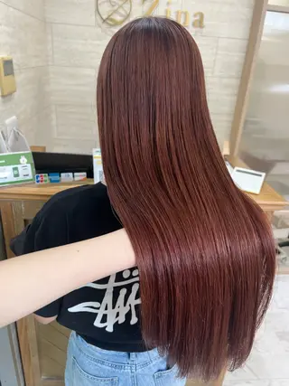 ロング 🎀zina/韓国 🎀amiのヘアスタイル