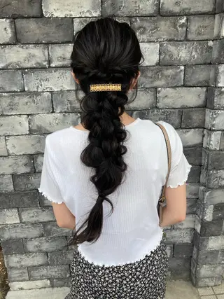 ロング ヘアアレンジ ✂️似合わせの魔術師 石田一樹✂️のヘアスタイル