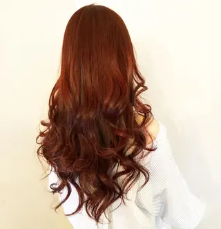 ロング カラー 坂元 智信のヘアスタイル