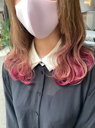 カラー 中富 🍪みなのヘアスタイル