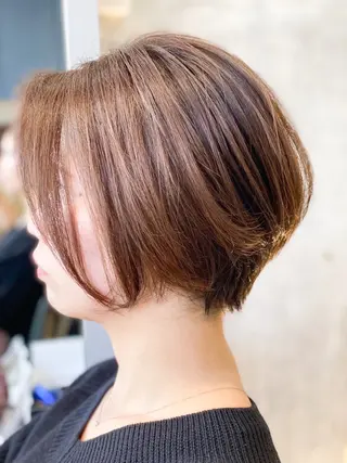 ショート カラー 内田 浩一朗のヘアスタイル