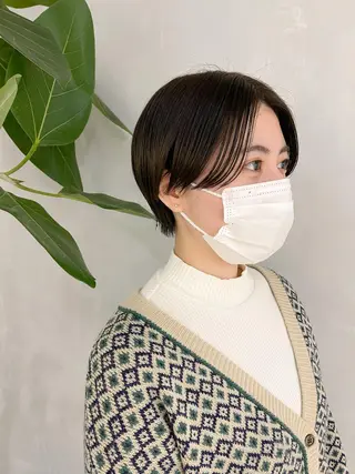 ショート カラー 川本 裕🌿のヘアスタイル