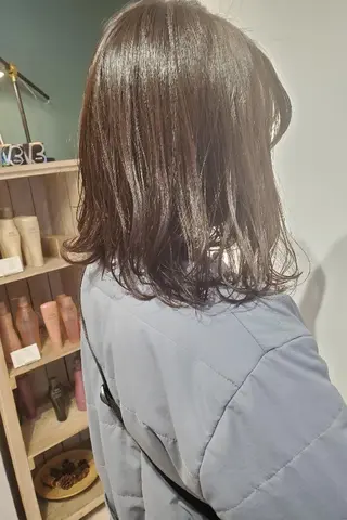 ミディアム 北九州美容室 🕊️わかな✂︎のヘアスタイル
