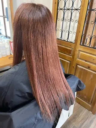 ロング 山木 裕子のヘアスタイル