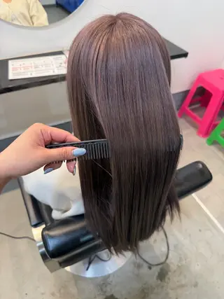 セミロング ♪ハイトーン♪津田沼 ♥︎HIYORI♥︎のヘアスタイル