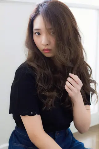 ロング カラー ヘアアレンジ 【滝川市 美容師】 髙橋昌也のヘアスタイル