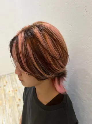 カラー メンズ 水田 芹七のヘアスタイル