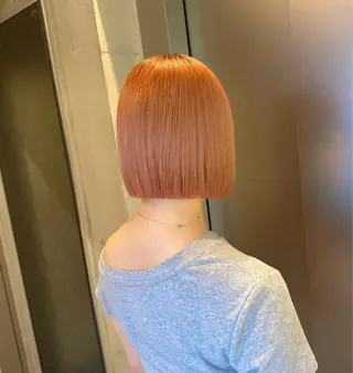 ショート カラー 透明感/血色カラー/ 下北沢レイヤー/ゆいのヘアスタイル