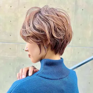 ショート 銀座No.1ショート 似合わせカット/といのヘアスタイル