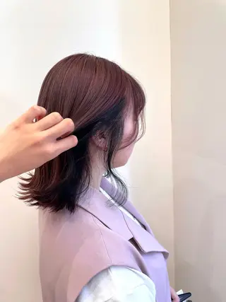 ミディアム momone🍒 メンズカットパーマのヘアスタイル