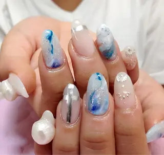 ネイル 🩵池袋heart nail🩵のネイルデザイン