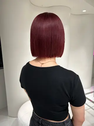 ショート カラー 海外レイヤー /NAGISAのヘアスタイル