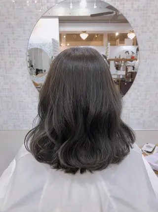 ミディアム カラー 似合わせ🩰✨ 二階堂昌恵のヘアスタイル