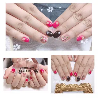 ショート ネイル 👑enen style👑のネイルデザイン