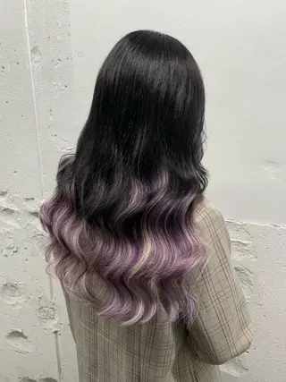 ロング カラー 🧡艶髪ちゅるん髪 🫧🧡YUKI❄️のヘアスタイル