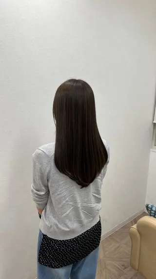 ロング カラー 阿部 美春のヘアスタイル