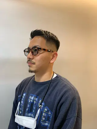 ショート メンズ メンズカット 大畑公平のヘアスタイル