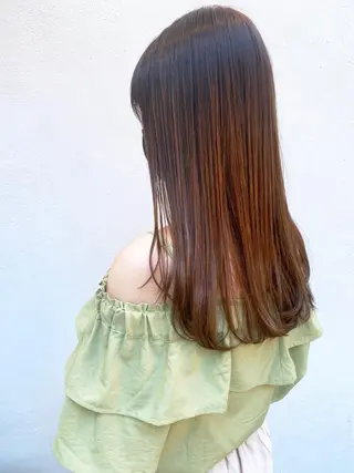 ロング パーマ 髪質改善/艶髪 やまなかのヘアスタイル