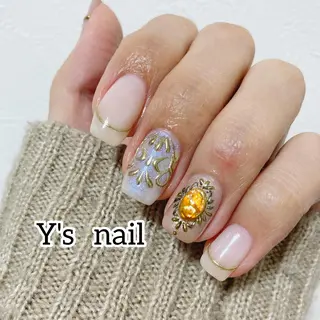 ネイル 手書きが得意🖌️ Y’s  nailのネイルデザイン