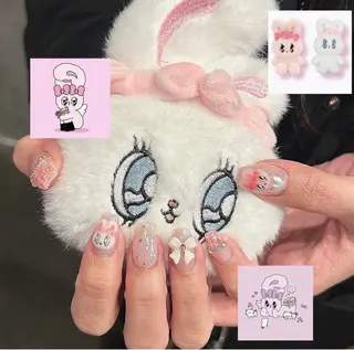 ネイル パラあり！フィルイン 美フォルムのネイルデザイン