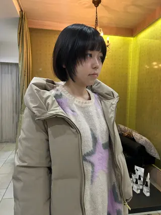 ミディアム 似合わせパーマ/ メンズパーマ/しゅうのヘアスタイル