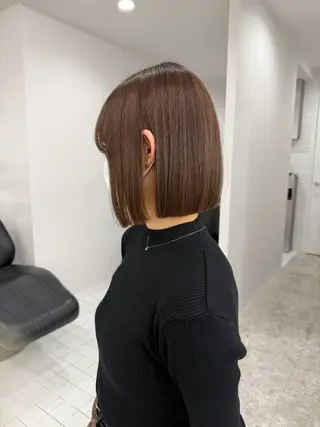ミディアム カラー 大阪梅田/ イマムラミヅキのヘアスタイル