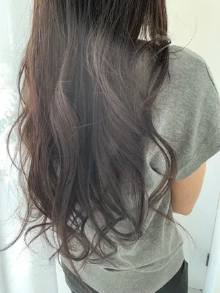 ロング カラー fio マナミのヘアスタイル