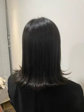 ミディアム カラー パーマモデル募集中 渥美翔人のヘアスタイル