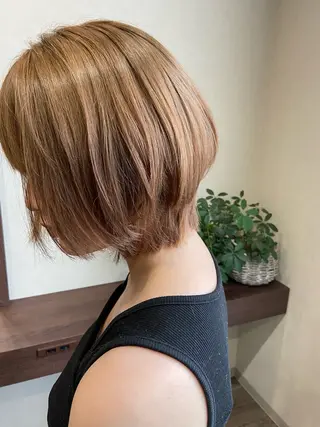 ショート Lepps れいなのヘアスタイル