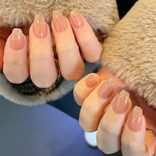ネイル パラジェルネイル 大人可愛/シンプルのネイルデザイン