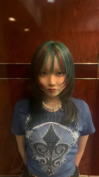 セミロング カラー 遼太郎 /渋谷アシスタントのヘアスタイル