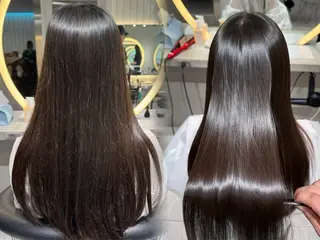 ロング 縮毛矯正/髪質改善 🌟本郷壮一郎のヘアスタイル